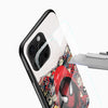 Red Spider-Man Glass Mobile Cover with detailed comic artwork