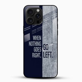 Go Left Glass Case