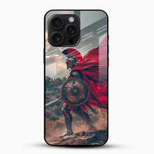Spartan Warrior Glass Mobile Cover