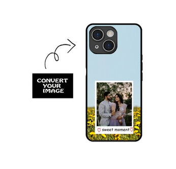 Custom Sweet Moments Glass Phone Case